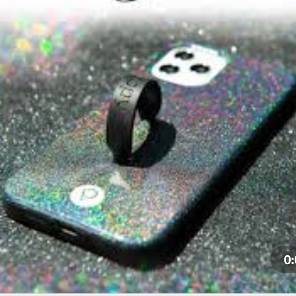 LOOPY SPARKLE BLACK CASE iPhone 13
